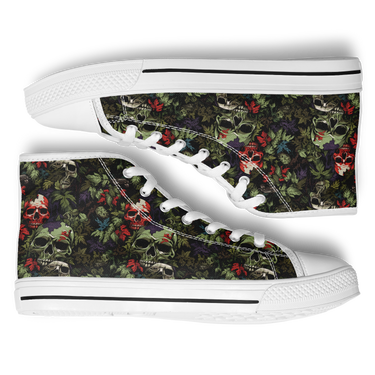 Chokefish™ Urban Peak Retro High Tops-Skulls-025W